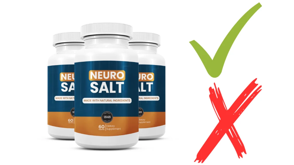 NeuroSalt supplement benefits showing natural nerve support and daily comfort improvement
